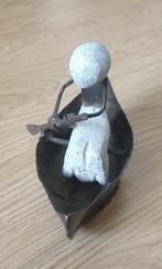 Zimbabwe roeier sculptuur, volgnr 18, Antiek en Kunst, Ophalen of Verzenden