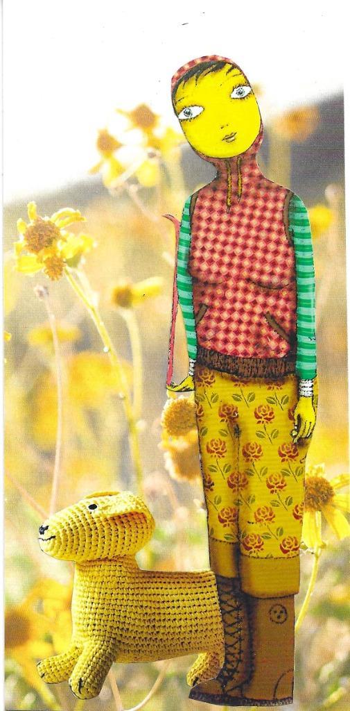 collagekaart 8, Hobby en Vrije tijd, Kaarten | Zelfgemaakt, Nieuw, Fantasie, Ophalen of Verzenden