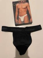 Calvin Klein String Man, Verzenden, Zwart, Calvin Klein, Slip