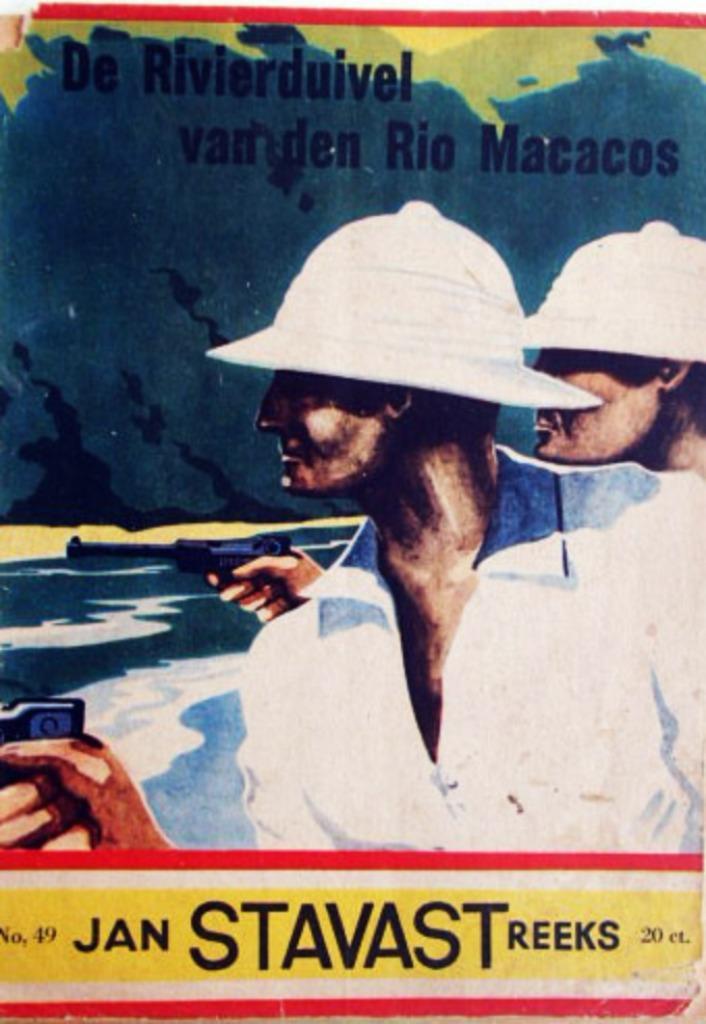 Jan Stavast - De rivierduivel van de Rio Macaco, Boeken, Stripboeken, Gelezen, Eén stripboek, Ophalen of Verzenden