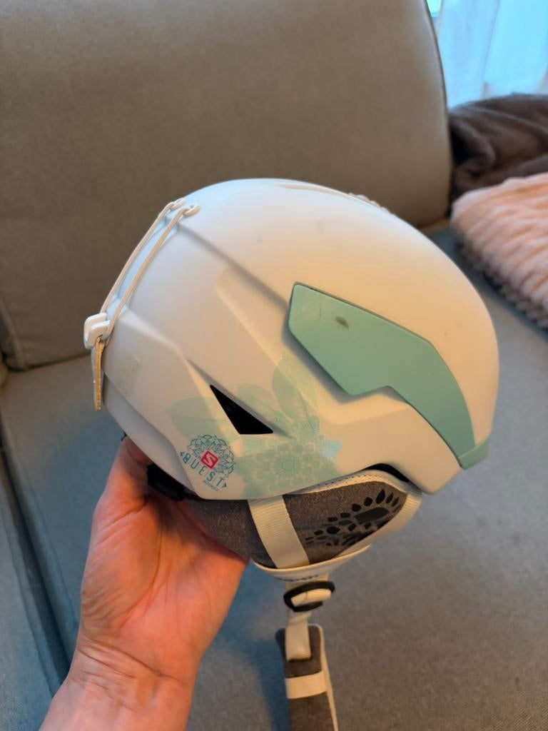 Salomon Quest ski/snowboard helm S, Overige typen, Zo goed als nieuw, Skiën, Minder dan 100 cm