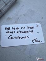 Mercedes Vito 2.2 110cdi lange uitvoering 2011 Cardanas Loca