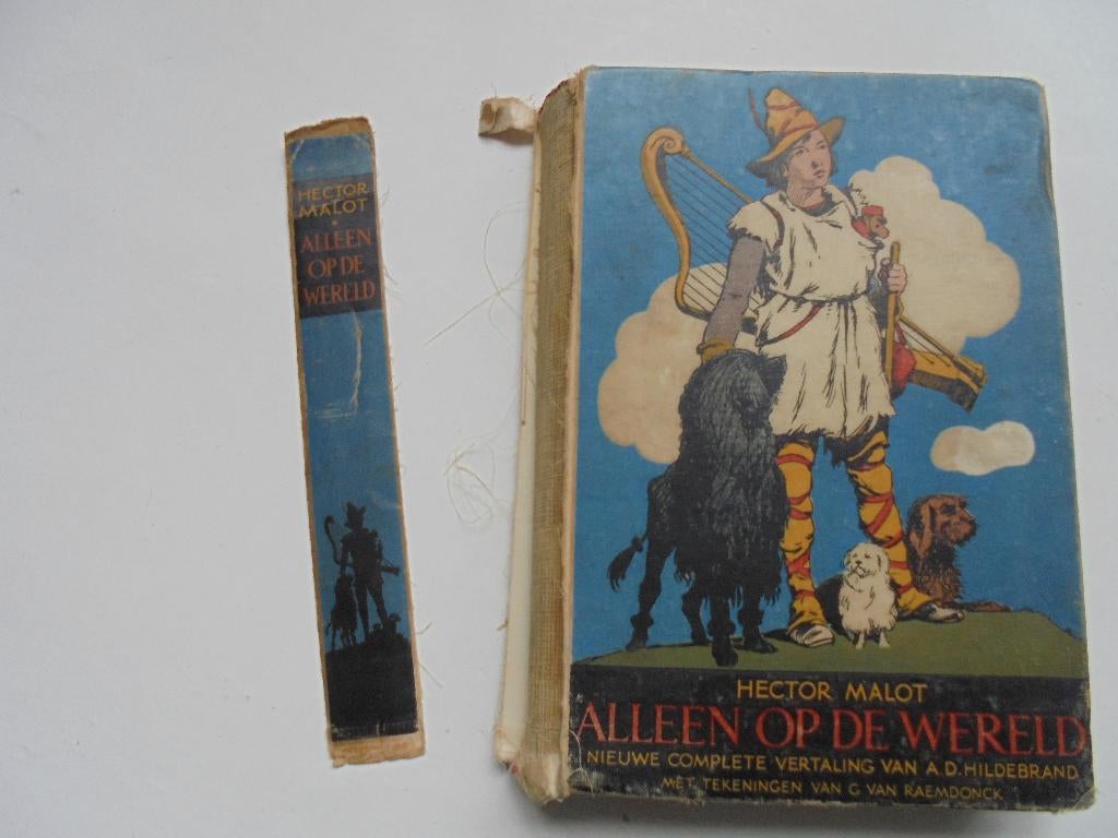 1940 Alleen op de Wereld Hector Malot (BijR3-14), Boeken, Literatuur, Ophalen, Gelezen