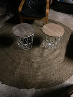 Rond Jute Vloerkleed - 300cm - Groen, Huis en Inrichting, Gebruikt, Rond, Ophalen of Verzenden, 200 cm of meer