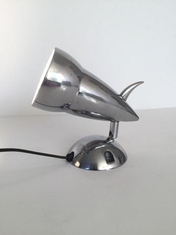 Sharklamp wandlamp, tafellamp jaren ’80 vintage