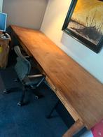 Houten tafel, Huis en Inrichting, Bureaus, Ophalen, Zo goed als nieuw
