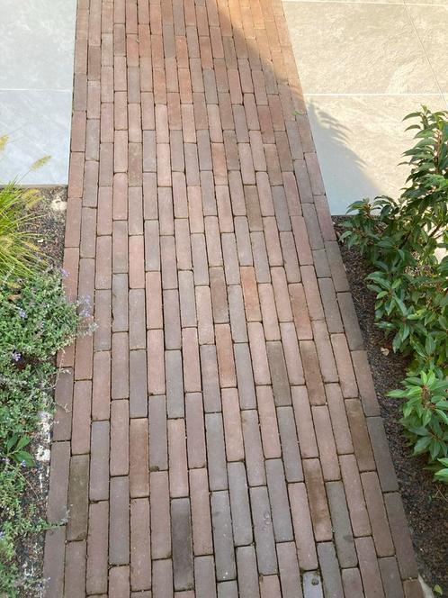 Nieuwe rode waaltjes getrommeld, Tuin en Terras, Tegels en Klinkers, Nieuw, Overige typen, Overige materialen, Minder dan 5 m²