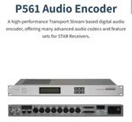 Internationale datacasting professionele IP audio encoder, Ophalen of Verzenden, Zo goed als nieuw