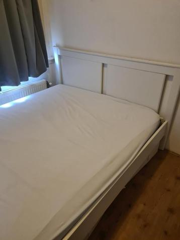 IKEA Songesand bed + Morgedal matras + lattenbodem