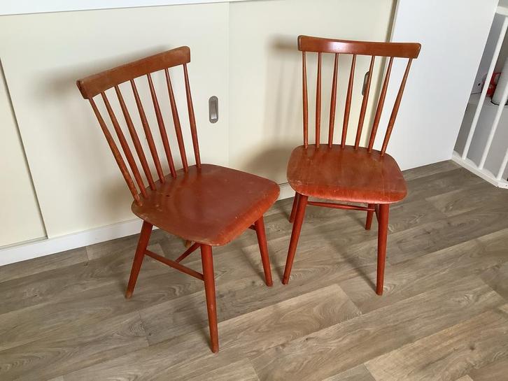 2 Oude Thonet Café Stoelen, Antiek en Kunst, Antiek | Meubels | Stoelen en Banken, Ophalen