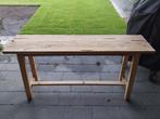 Sidetable / bijzettafel teak hout Pronto Panca, Huis en Inrichting, Tafels | Sidetables, Ophalen, 100 tot 150 cm, Teakhout, Zo goed als nieuw