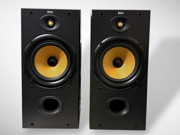B&W DM 602 Speakers - Topkwaliteit!, Audio, Tv en Foto, Luidsprekers, Gebruikt, Front, Rear of Stereo speakers, 120 watt of meer
