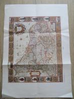 Reproductie oude kaart België 1631, Antiek en Kunst, Ophalen of Verzenden