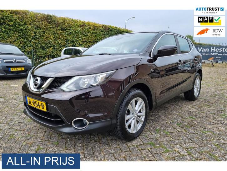 Nissan QASHQAI 1.2 Connect Edition ✅TREKHAAK ✅DEALER OND, Auto's, Nissan, Bedrijf, Te koop, Qashqai, ABS, Achteruitrijcamera, Airbags