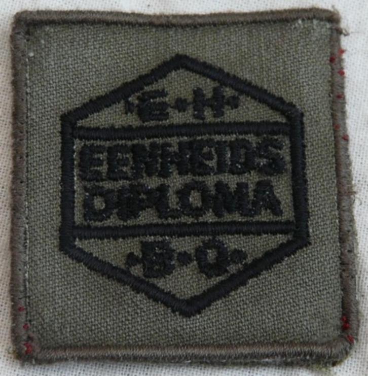 Embleem, Vaardigheid, Borst, GVT, EHBO, KL, jaren'90.(Nr.1), Verzamelen, Militaria | Algemeen, Landmacht, Embleem of Badge, Nederland