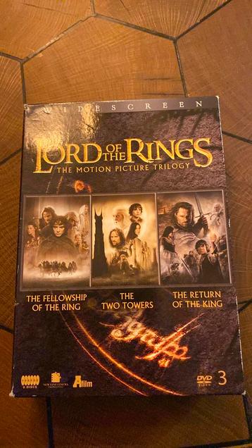 Lord of the rings trilogie dvd set box beschikbaar voor biedingen