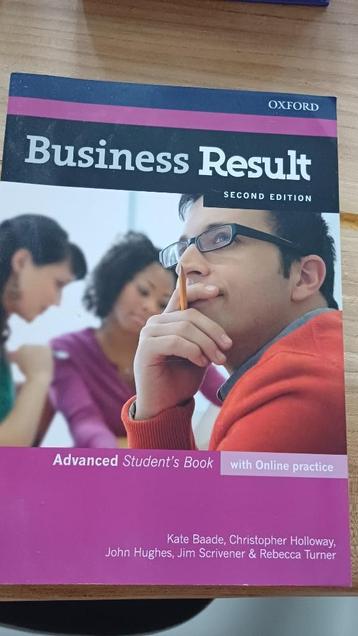 Business Results Advanced - Kate Baade ea beschikbaar voor biedingen