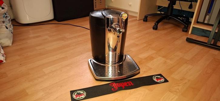 KRUPS BeerTender Biertap Inclusief Lekbak + Jopen Glazenmat, Witgoed en Apparatuur, Thuistaps, Zo goed als nieuw, Krups, Ophalen