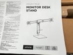 PREMIUM MONITORBEUGEL / MONITORARM 2 SCHERMEN 13-32” NIEUW, Ophalen of Verzenden, Zo goed als nieuw, In hoogte verstelbaar
