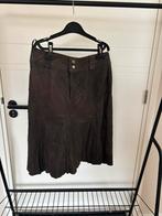 Super mooie chocolade bruine echt leren rok, Kleding | Dames, Rokken, Maat 38/40 (M), Nieuw, Ophalen of Verzenden, Knielengte