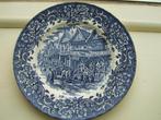 17th Century England Ironstone Royal Tudor Ware bord, Ophalen of Verzenden