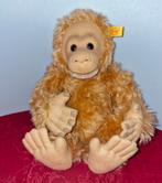 Steiff Knopf im Ohr 061998 Hango Oran-Utan aap mohair kerst, Ophalen of Verzenden, Zo goed als nieuw, Stoffen beer, Steiff