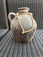 Authentieke Nepalese Kruik/Vaas, Huis en Inrichting, Gebruikt, Overige kleuren, Aardewerk of Porselein, Ophalen of Verzenden