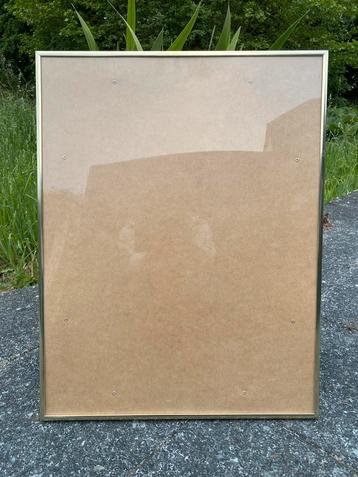 50x 65 lijsten verwisselbaar, kunststof, goudkleurig frame  beschikbaar voor biedingen