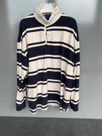 Gant Heavy Rugger XXXL - Blauw/Crème - Relaxed Fit, GANT, Overige maten, Zo goed als nieuw, Verzenden