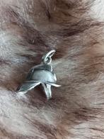 Orginele zilveren brandweerhelm  met zilvermerk hanger, Ophalen of Verzenden