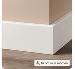 MDF Plint 12x100mm Wit Gegrond, Ophalen, Nieuw, Mdf, 200 tot 250 cm