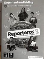 Reporteros 3 - Docentenhandleiding Spaans A2.1, Ophalen of Verzenden, Alpha, Zo goed als nieuw, MBO