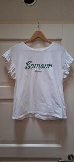 wit T-shirt, Kleding | Dames, Ophalen of Verzenden, Korte mouw, Maat 36 (S), Gedragen