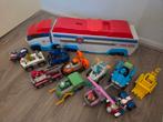 Complete set Paw patrol. Paw Patroller, auto's, pups, Kinderen en Baby's, Speelgoed | Actiefiguren, Ophalen, Zo goed als nieuw