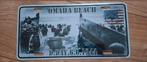 Omaha Beach D-Day 6.6.1944 Plaat, Verzamelen, Ophalen of Verzenden, Overige soorten, Overige gebieden, Overige typen