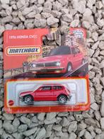 Matchbox Honda Civic CVCC ROOD, Ophalen of Verzenden, Zo goed als nieuw