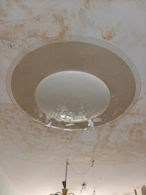 Zeldzaam Designstuk: Originele Sidrž Megaphos Plafondlamp, Antiek en Kunst, Antiek | Lampen, Ophalen
