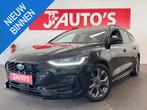 Ford Focus Wagon 1.0 EcoBoost Hybrid ST-LINE NAVIGATIE/CAMER, Gebruikt, Euro 6, 1404 kg, Zwart