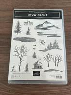 Stampin' Up! - Snow Front, Ophalen of Verzenden, Zo goed als nieuw, EZ-mounted stempel