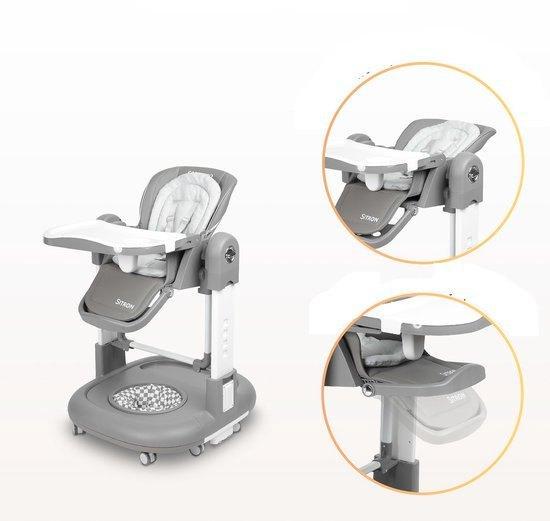 3‑in‑1 babyvoedingsstoel - schommel - loopwagen (6‑36 mnd), Kinderen en Baby's, Kinderstoelen, Nieuw, Meegroeistoel, Gordel(s)