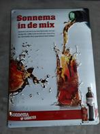 Sonnema berenburg blikken bord, Ophalen of Verzenden, Zo goed als nieuw, Reclamebord