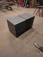 18m² schellevis 60x60 antraciet, gebruikt, op pallet, Tuin en Terras, Tegels en Klinkers, Ophalen of Verzenden, Gebruikt, Beton
