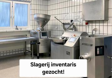 Slagerij inventaris gezocht! beschikbaar voor biedingen