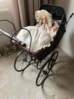 Te koop antieke poppen en poppenwagen, Ophalen