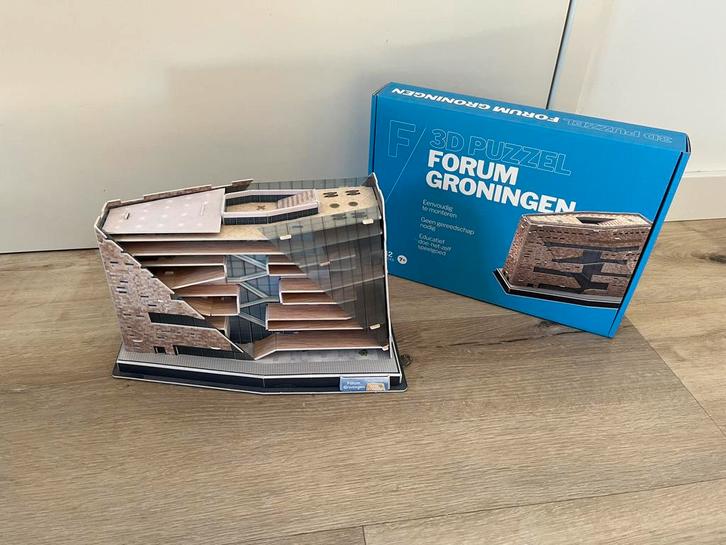 3D puzzel Forum Groningen, Hobby en Vrije tijd, Denksport en Puzzels, Zo goed als nieuw, Rubik's of 3D-puzzel, Minder dan 500 stukjes