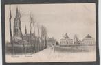 vlijmen dorpsgezicht, Verzamelen, Ansichtkaarten | Nederland, Verzenden, Voor 1920, Gelopen, Noord-Brabant