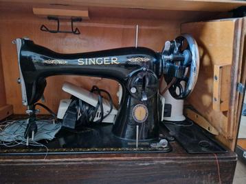  Singer naaimachine Antiek beschikbaar voor biedingen