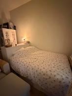 PLATSA IKEA bed met opbergruimte, Huis en Inrichting, Slaapkamer | Bedden, Ophalen, Wit, 140 cm, Zo goed als nieuw