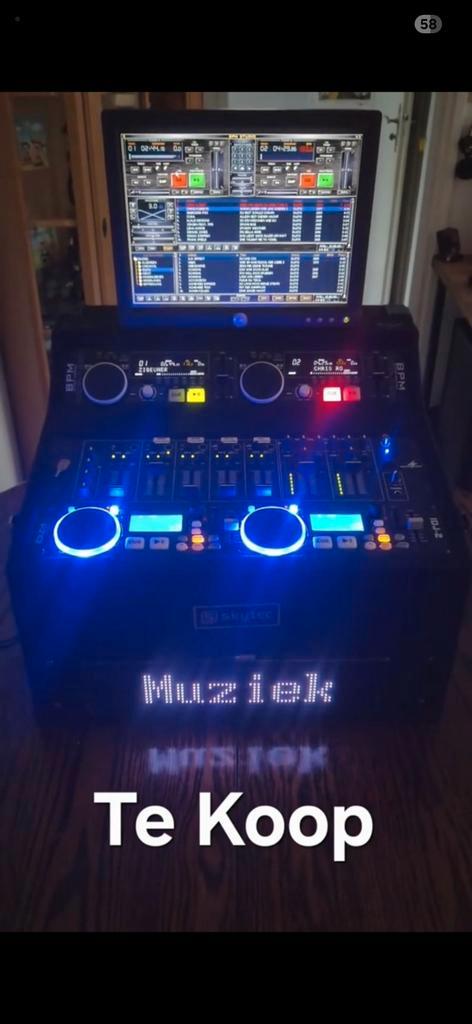 Complete DJ Set met Computer, Muziek en Instrumenten, Dj-sets en Draaitafels, Ophalen