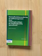 Gezondheidsbevordering en zelfmanagement door verpleegkundig, Boeken, Studieboeken en Cursussen, Ophalen of Verzenden, Beta, Zo goed als nieuw